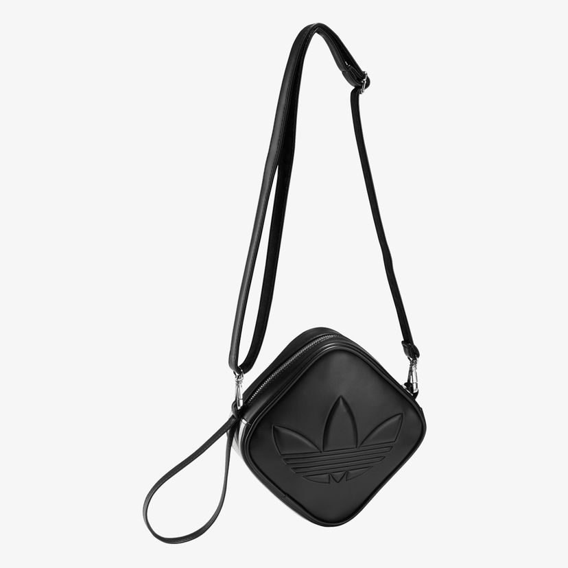 Torba za rame adidas Originals Crossbody Bag D-Shaped Crna | JC6004