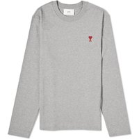 Majica kratkih rukava AMI Small A Heart T-Shirt Siva | UTS205-726-055, 1