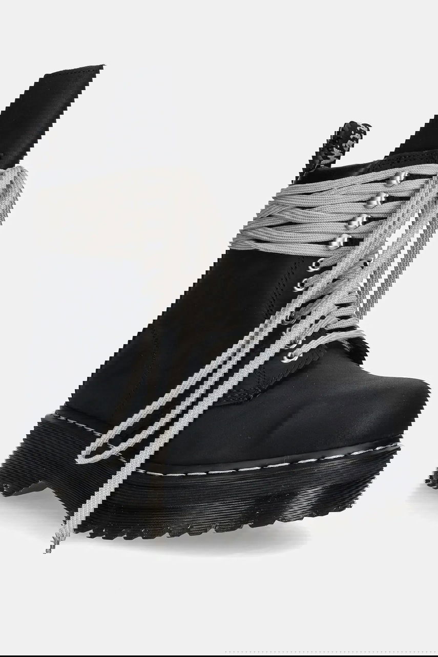 Tenisice i cipele Rick Owens Rick Owens DRKSHDW x Dr. Martens Quad Sole Steel Toe Platform Boot Crna | DW02E6813.9001, 0