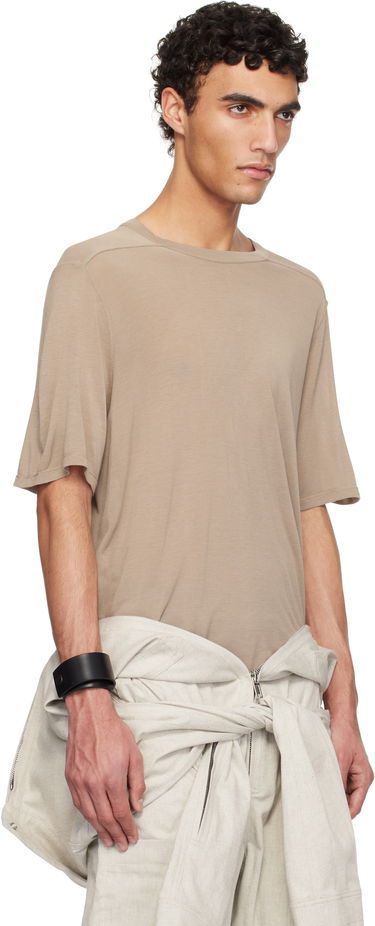 Majica kratkih rukava Rick Owens Rick Owens Hollywood Level T-Shirt Crna | RU01E5264 JS, 4