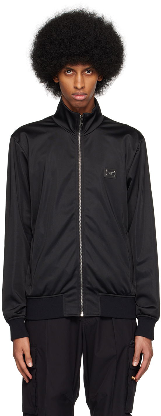 Jakna Dolce & Gabbana Black Patch Track Jacket Crna | G9ABKTHU7B0
