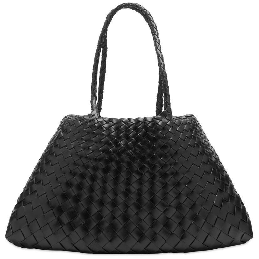 Ručna torbica Dragon Diffusion Santa Croce Large Bag Crna | 8892-BLACK