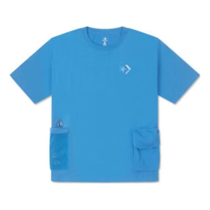 Majica kratkih rukava Converse Summer Drink Pocket T-Shirt Plava | 10027225-A03, 0