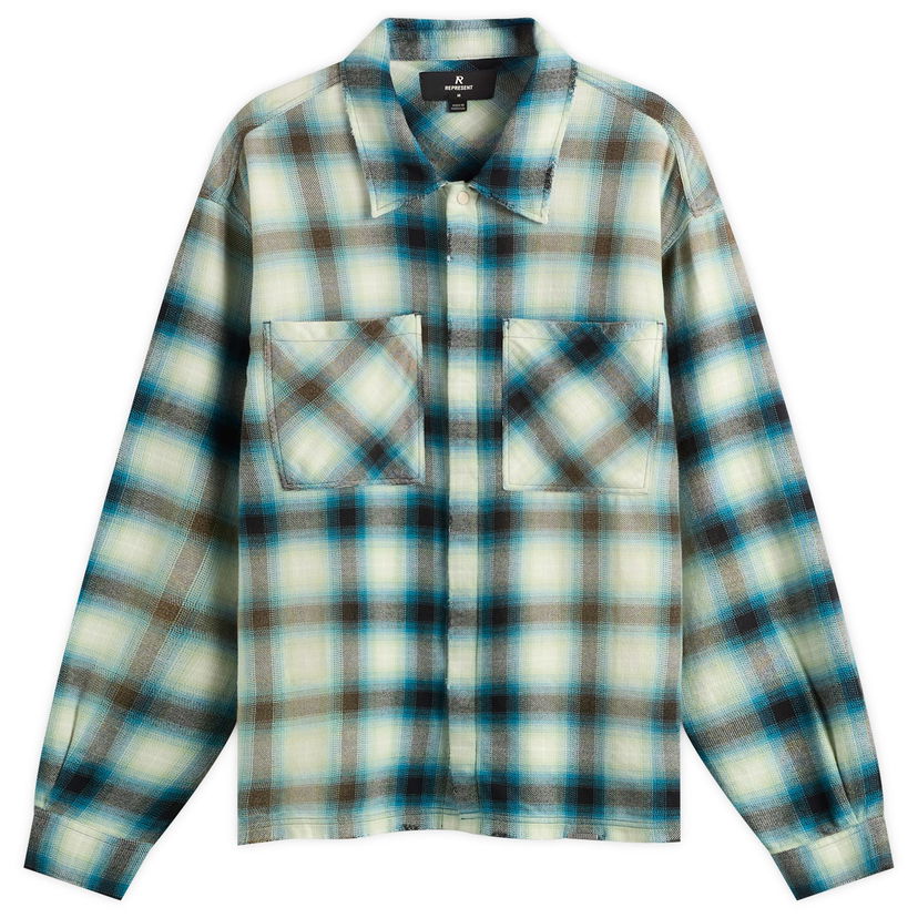 Košulja Represent Clo Sun Bleached Flannel Shirt Višebojno | MLM100107-08