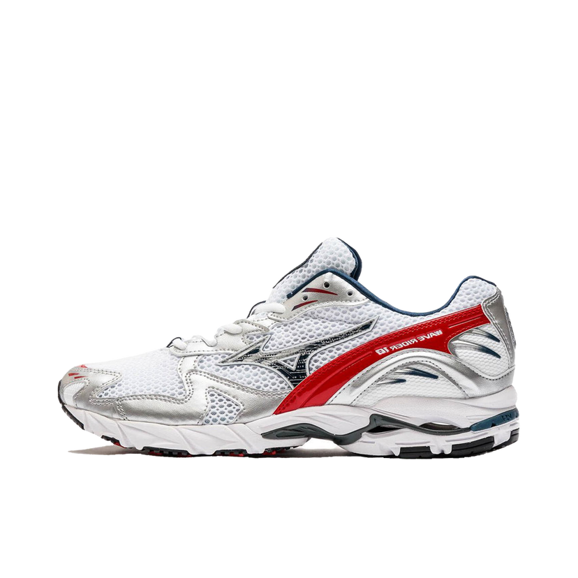 Trčanje Mizuno Wave Rider 10 OG Pack High Risk Red Insignia Blue Metalik | D1GA210408