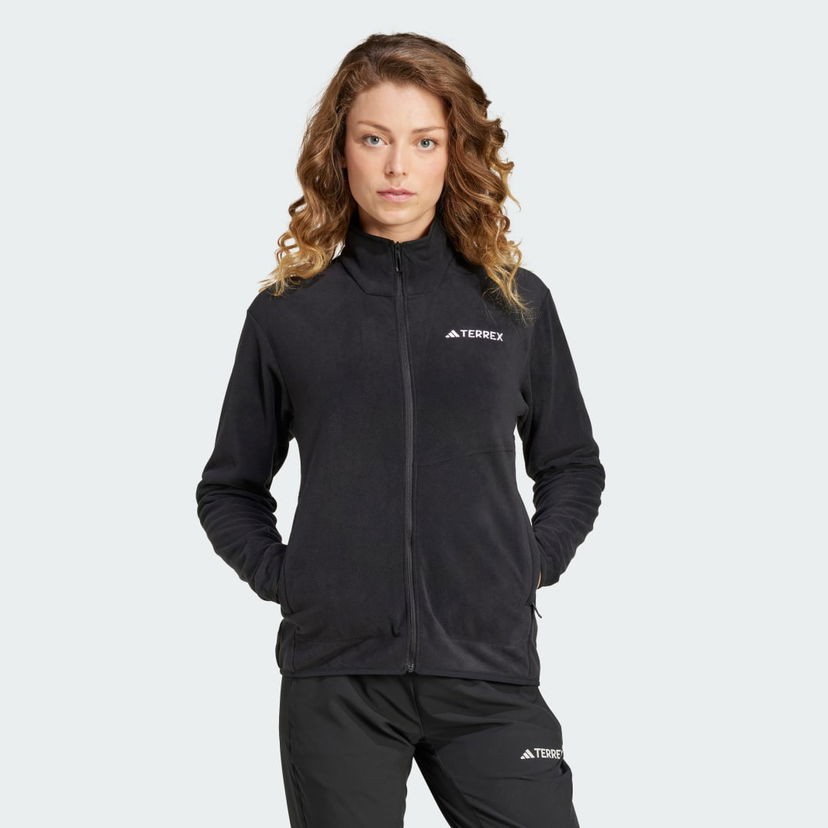 Jakna adidas Performance Terrex Multi Full-Zip Fleece Crna | IX7709