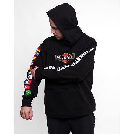 Dukserice MARKET Group 5 Hoodie Crna | 397000413-0001