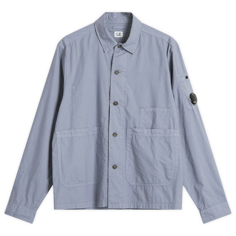 Košulja C.P. Company C.P. Company Arm Lens Overshirt Plava | 18CMOS238A-005328G-PRP