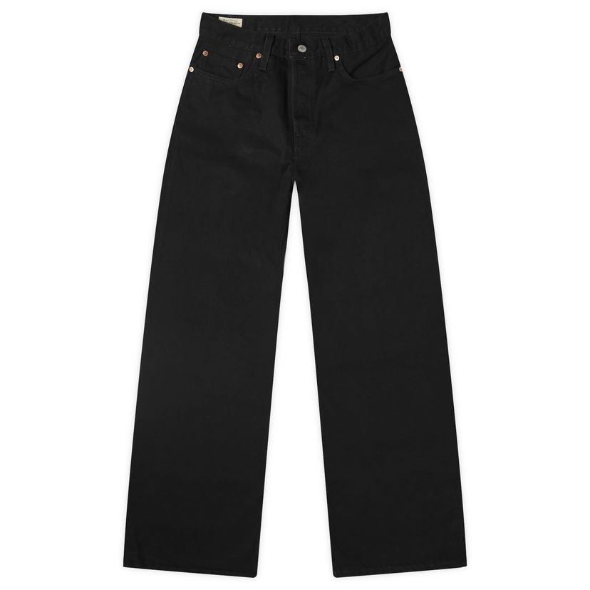 Hlače i traperice Levi's Straight Leg Crna | A1959-0035