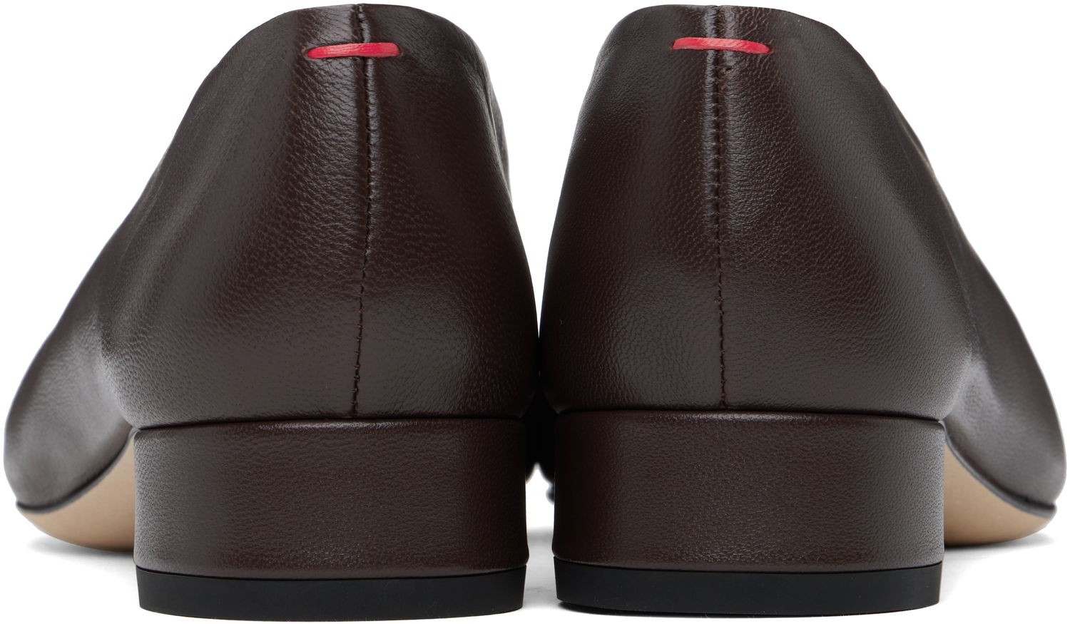 Odjeća Aeyde Aeyde Delia Leather Ballerina Flats Smeđa | A11-FL-GELR25BL18-SS24-953-007, 1