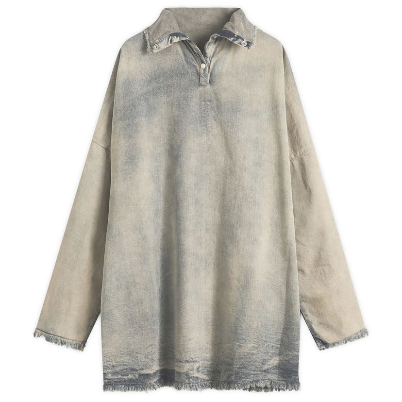 Majica kratkih rukava Rick Owens DRKSHDW Long Sleeve T-Shirt Siva | DS02E7229-DMP-38