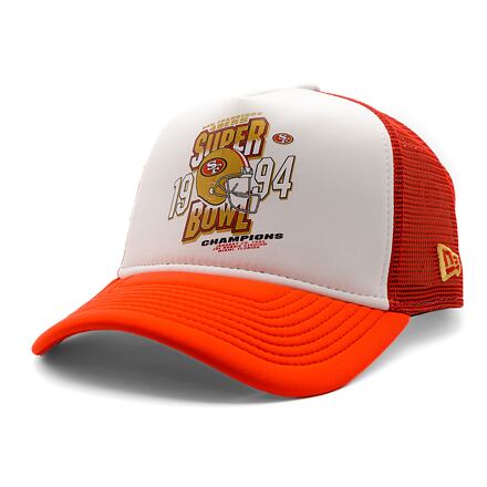 Šešir New Era San Francisco 49ers NFL Super Bowl 9FORTY Trucker Cap One Size (56-59 cm) Crvena | 60595295