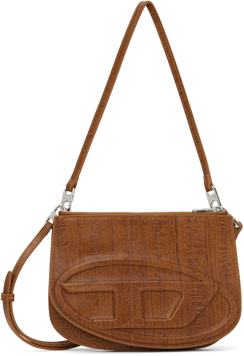 Torba za rame Diesel Diesel 1DR Twin Shoulder Bag Smeđa | X10330-P8245-T2231