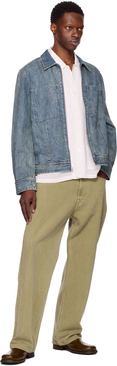 Jakna rag & bone Rag & Bone Simon Garage Denim Jacket Plava | MBW25P2011DNML, 3