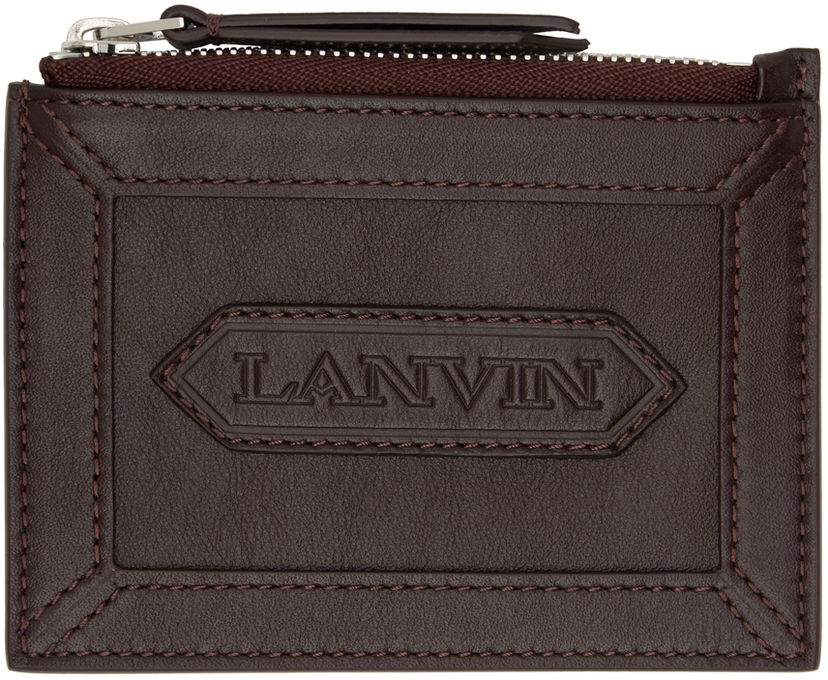 Novčanik LANVIN Burgundy Zipped Card Holder Bež | LM-SLSWZ4-PIEN-A24