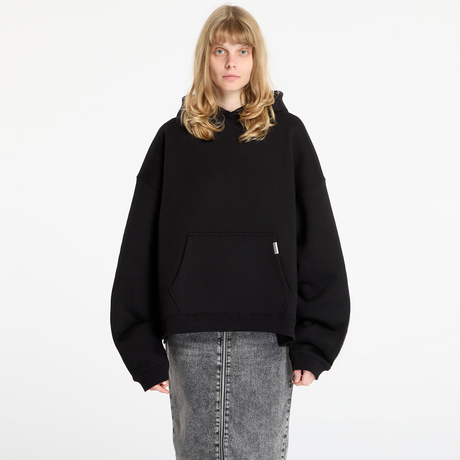 Dukserice Represent Clo Initial Boxy Oversized Hoodie Crna | INM413-001, 0