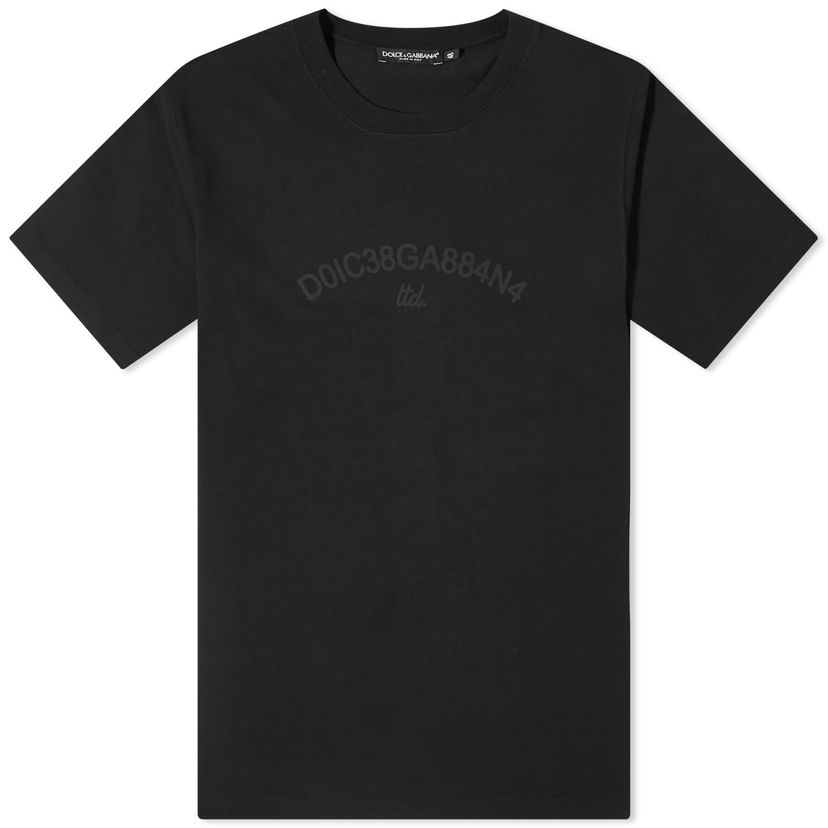 Majica kratkih rukava Dolce & Gabbana Men's Number Logo T-Shirt Crna | G8PN9TG7M3K-N0000