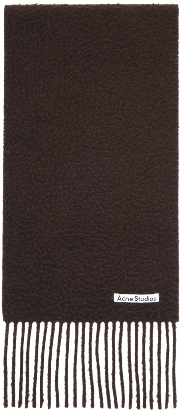 Odjeća Acne Studios Fringe Scarf Smeđa | CA0283-