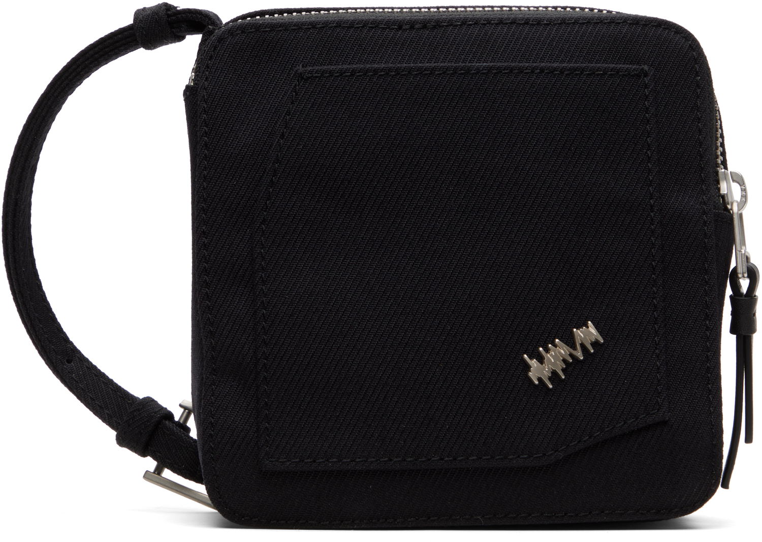 Torba oko struka ADER ERROR ADER error Tetraight Product. 107 Canvas Wristlet Bag Crna | BO28FYBA0903BK, 0