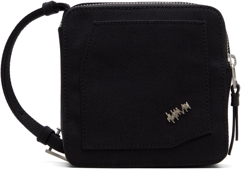 Torba oko struka ADER ERROR ADER error Tetraight Product. 107 Canvas Wristlet Bag Crna | BO28FYBA0903BK