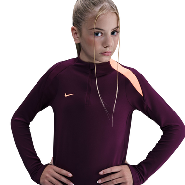 Dukserice Nike Strike Drill Long-Sleeve 1/4-Zip Top Tamnocrvena | fn8413-610, 2