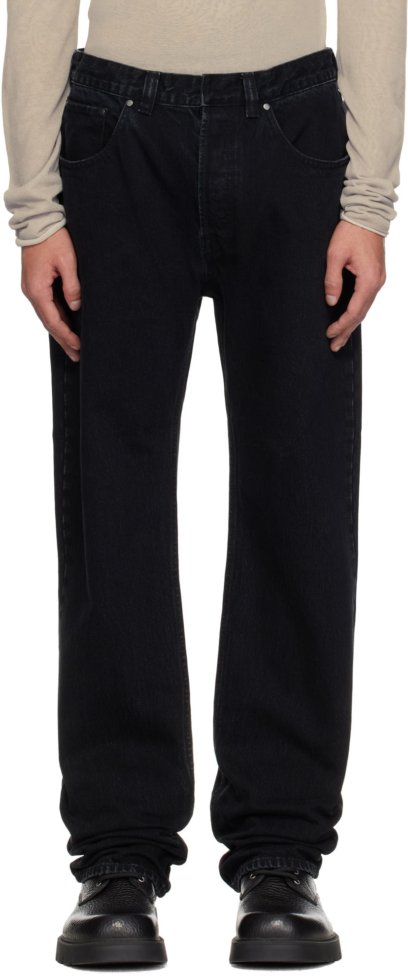 Jeans Entire Studios Entire Studios Slem Jeans Crna | ESM-S25-11004-MA