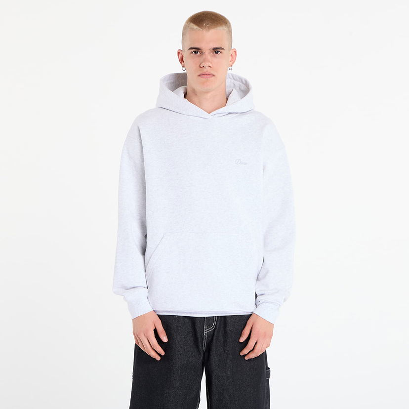 Dukserice Dime DIME Cursive Small Logo Hoodie Siva | DIMESU2537ASH