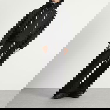 Parka Rick Owens Rick Owens DRKSHDW Cropped Alice Parka Jacket Crna | DU02E7781-NCV-09, 4