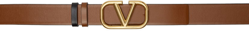 Pojasevi Valentino Valentino Garavani Reversible VLogo Signature Belt Smeđa | 5W2T0T15ZFR