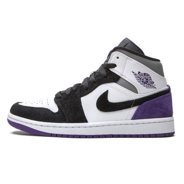 Tenisice i cipele Jordan Air Jordan 1 Mid SE "Varsity Purple" Crna | 852542-105, 0