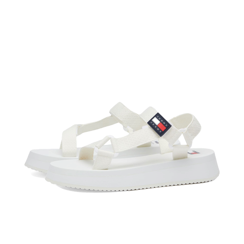 Tenisice i cipele Tommy Hilfiger Eva Platform Sandals Bijela | EN0EN02466-YBL