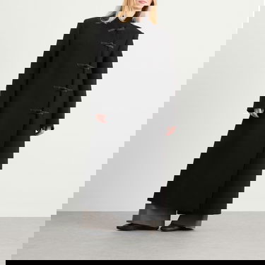 Kaputi Róhe Mandarin Wool Coat Crna | 417-10-064, 2