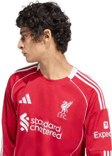 Dres adidas Performance Liverpool FC 25/26 Home Jersey Long Sleeve Crvena | JV6456, 2