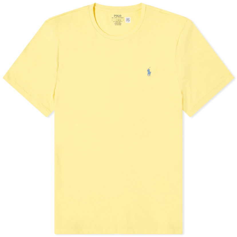 Polo majica Polo by Ralph Lauren Custom Fit T-Shirt Žuta | 710671438358