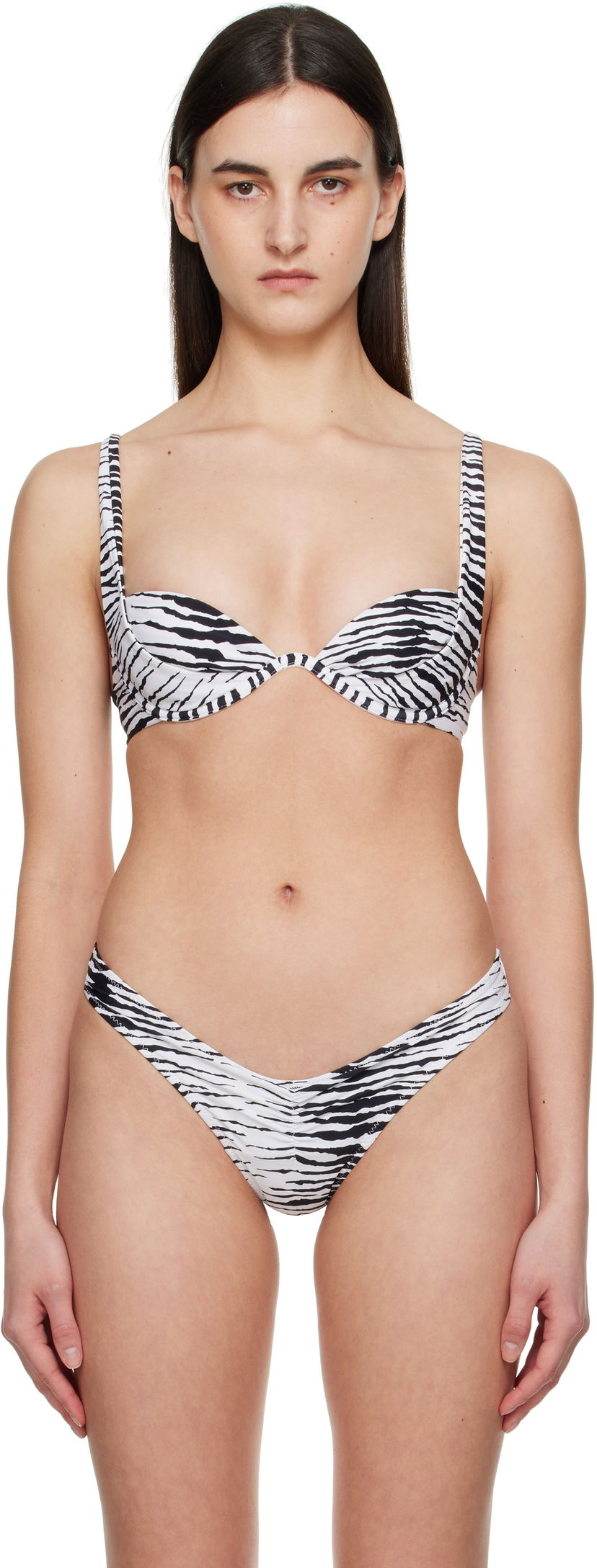 Kupaći kostimi Miaou Miaou Cora Bikini Top Bijela | 2040SWZEB
