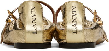Tenisice i cipele LANVIN Mary Jane Ballerina Flats Metalik | FW-BAMB05-CRCA-H24, 1