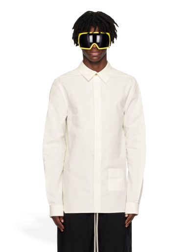 Košulja Rick Owens Office Shirt Bijela | RL02C7299 HP