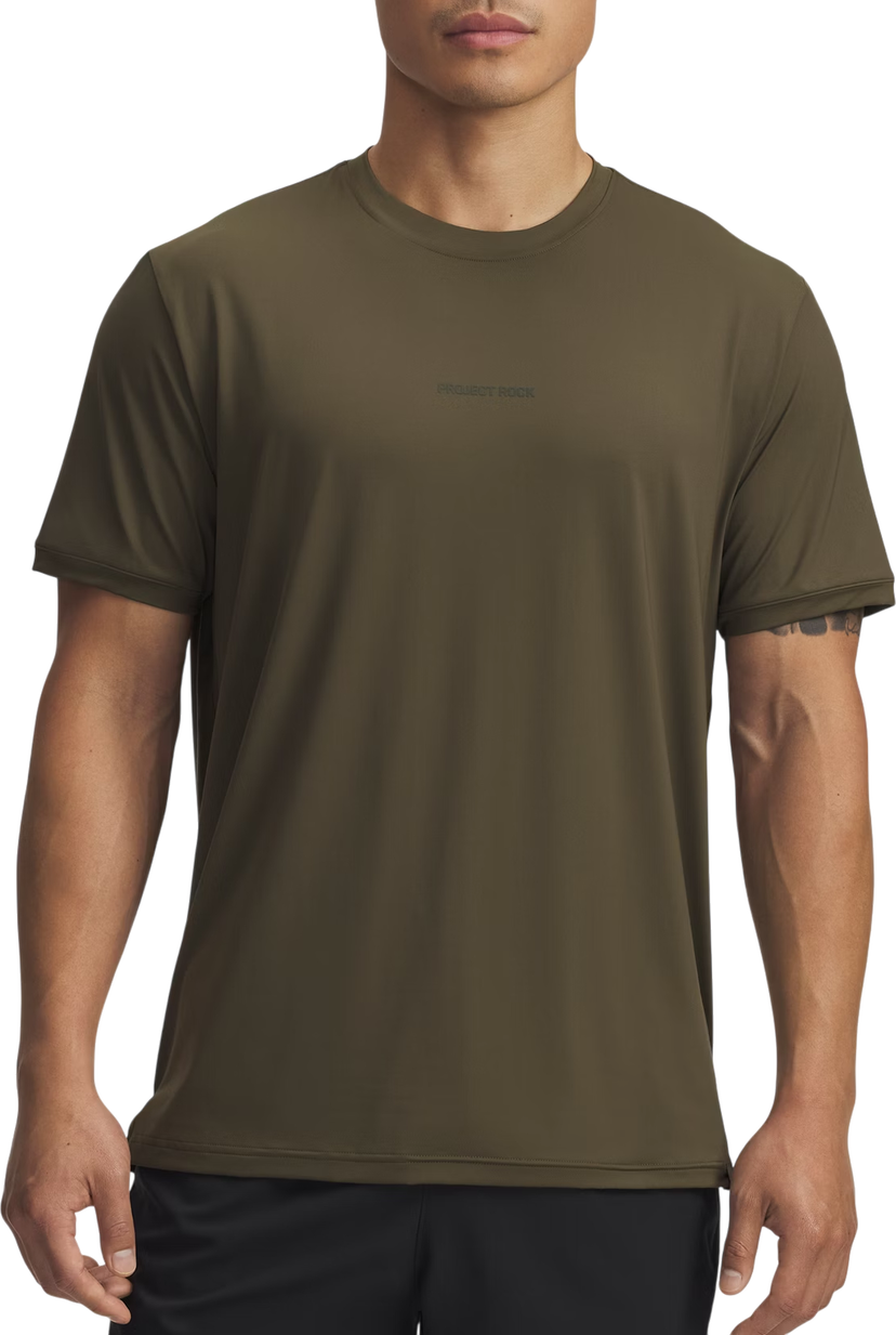 Majica kratkih rukava Under Armour Project Rock Iso Chill Performance T-Shirt Zelena | 6007149-308