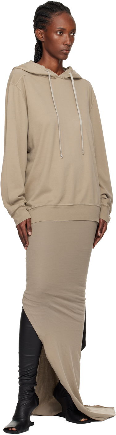 Dukserice Rick Owens Concordians Oversized Hoodie Bež | DS02E7241 JDBP, 3
