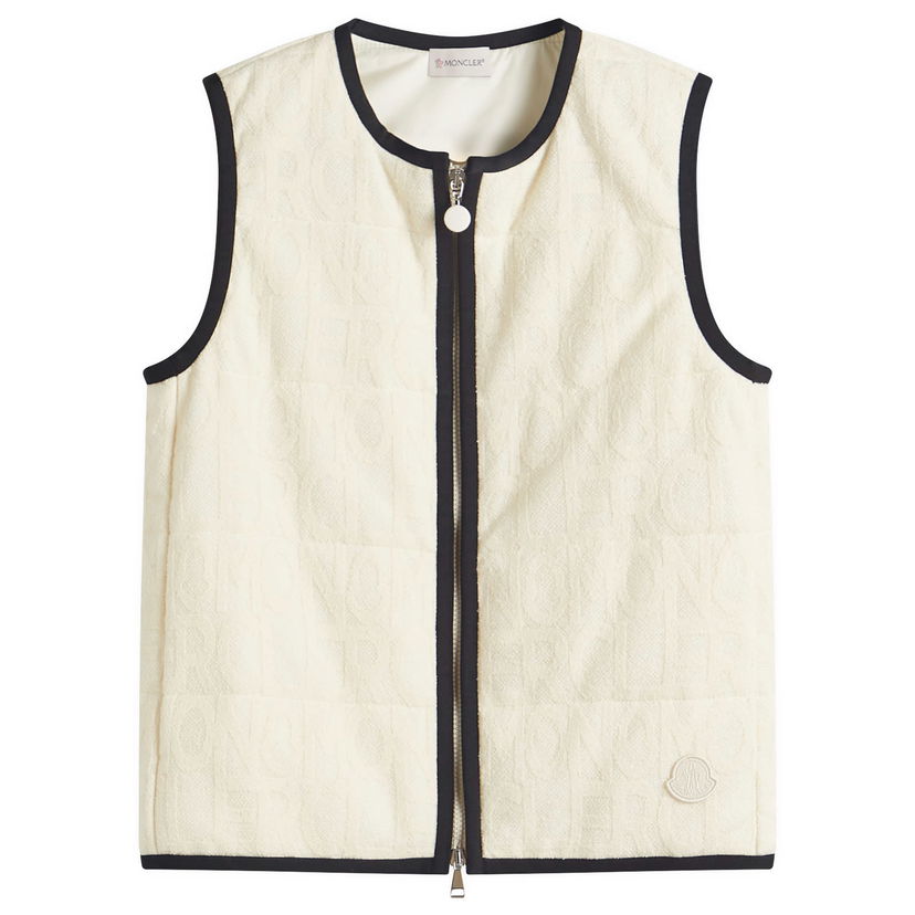Prsluk Moncler Moncler Women's Quilted Vest Bijela | 8G000-39-89AX9-034