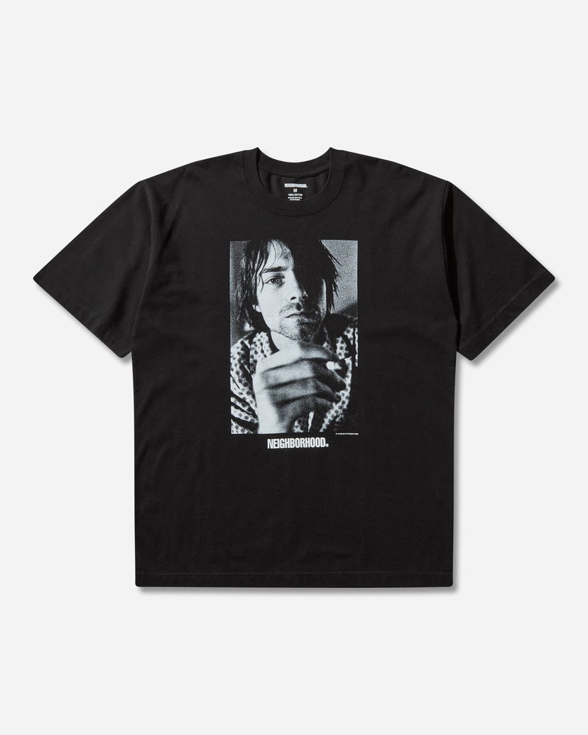 Majica kratkih rukava Neighborhood Charles Peterson Graphic Print Short-Sleeve T-Shirt Crna | 252PCNH-ST13S BLACK