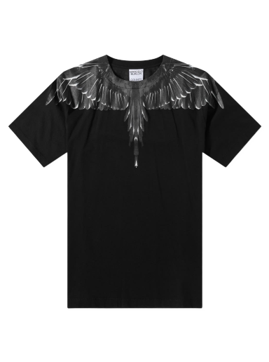 Majica kratkih rukava Marcelo Burlon Icons Wings Tee Crna | CMAA018C99JER0011010