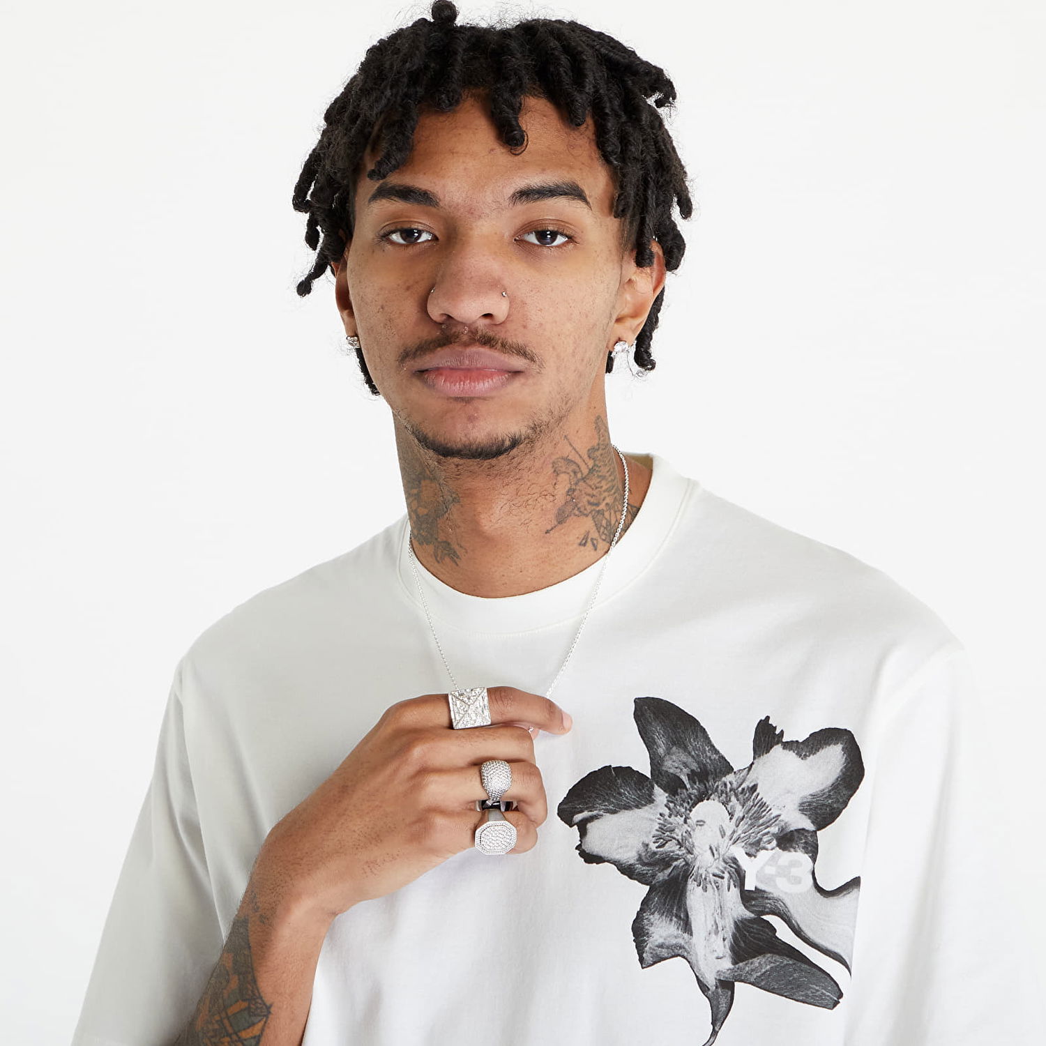 Majica kratkih rukava Y-3 Graphic Short Sleeve Tee UNISEX Off White Bijela | IV7737, 1