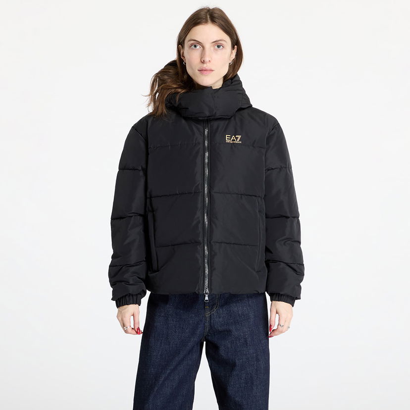 Pernata jakna Emporio Armani Black Bomber Jacket Crna | 6DTB09TN8AZ0210