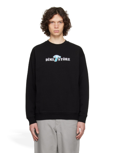 Dukserice Dime Reno Sweatshirt Crna | DIME23D2F15BLK