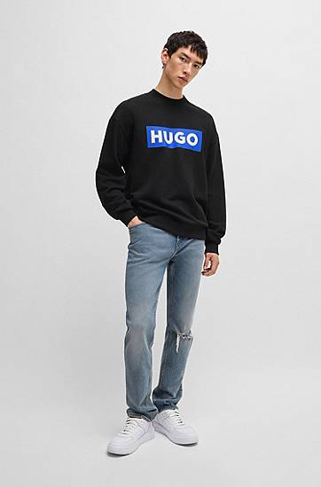 Džemper BOSS HUGO Sweatshirt with Logo Crna | 50522375, 1