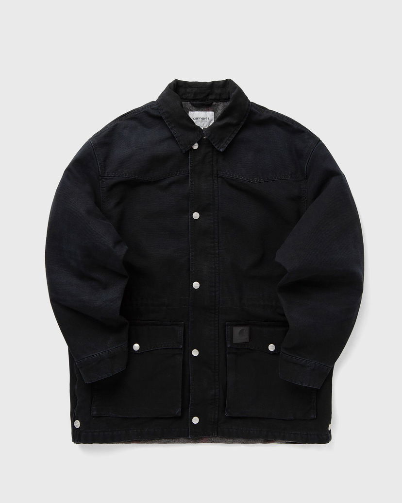 Jakna Carhartt WIP OG Santa Fe Black Coat Crna | I034314-00E.4O
