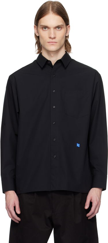 Košulja ADER ERROR ADER error Sig; TRS Tag 01 Shirt Crna | BO42FYSH0101BK, 0