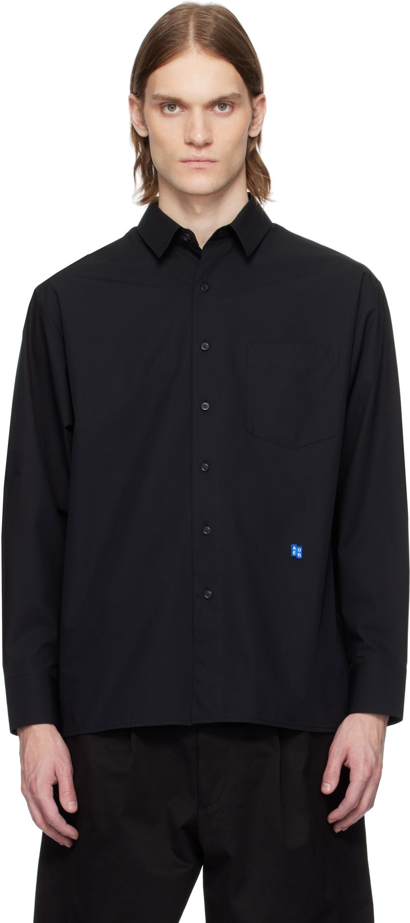 Košulja ADER ERROR ADER error Sig; TRS Tag 01 Shirt Crna | BO42FYSH0101BK