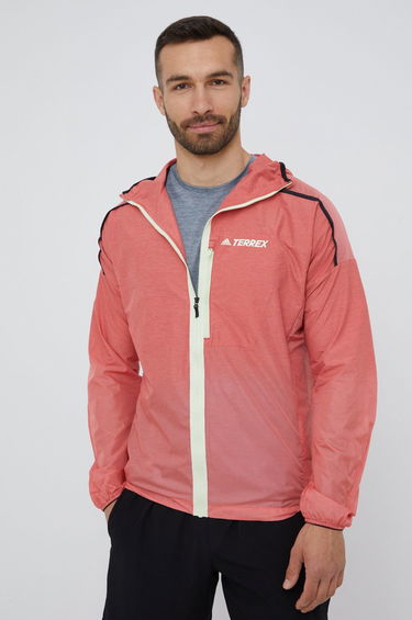 Vjetrovka adidas Performance Terrex Agravic Windweave Narančasta | h11744, 0